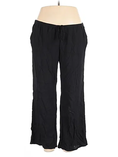 Pre-owned Divided By H&m Track Pants In Black