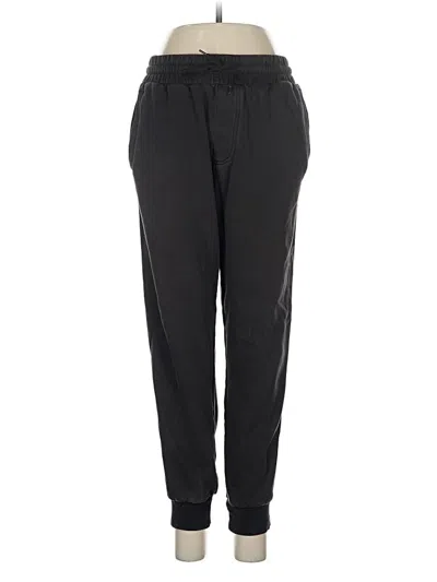 Pre-owned Divided By H&m Track Pants In Black