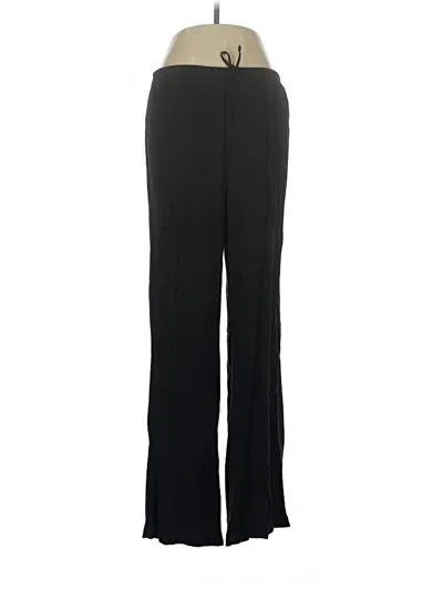 Pre-owned Divided By H&m Track Pants In Black