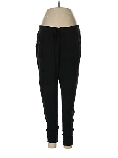 Pre-owned Divided By H&m Track Pants In Black