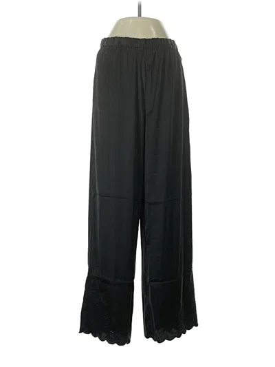 Pre-owned Divided By H&m Track Pants In Black