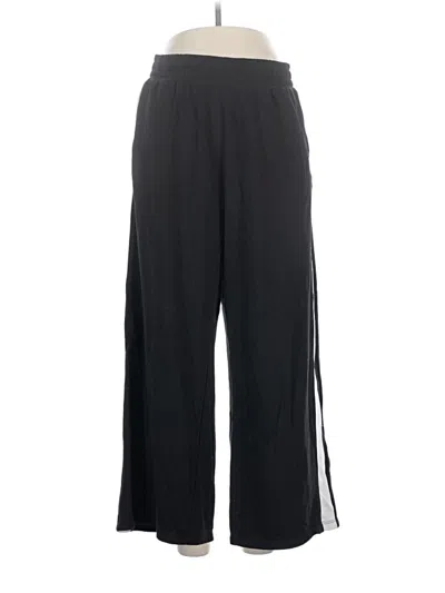 Pre-owned Divided By H&m Track Pants In Black