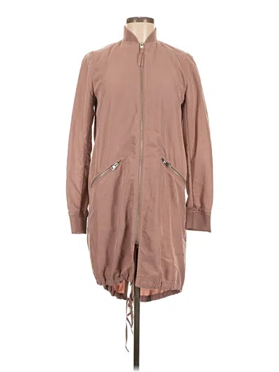 Pre-owned Divided By H&m Trenchcoat In Brown