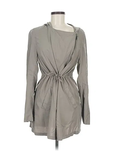 Pre-owned Divided By H&m Trenchcoat In Gray