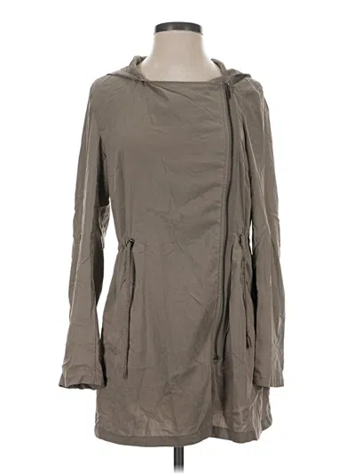 Pre-owned Divided By H&m Trenchcoat In Gray
