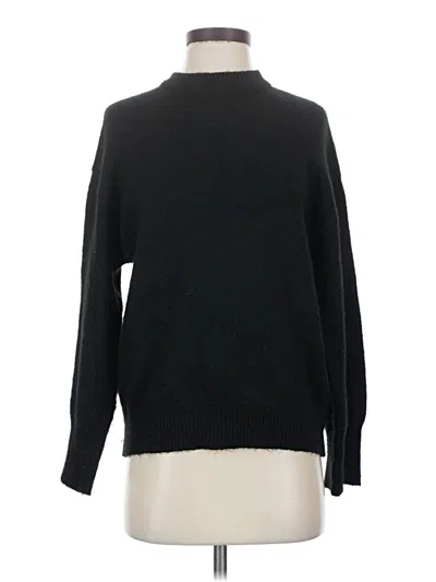 Pre-owned Divided By H&m Turtleneck Sweater In Black