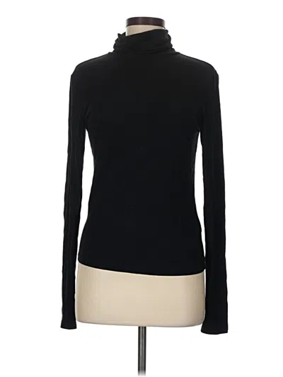 Pre-owned Divided By H&m Turtleneck Sweater In Black