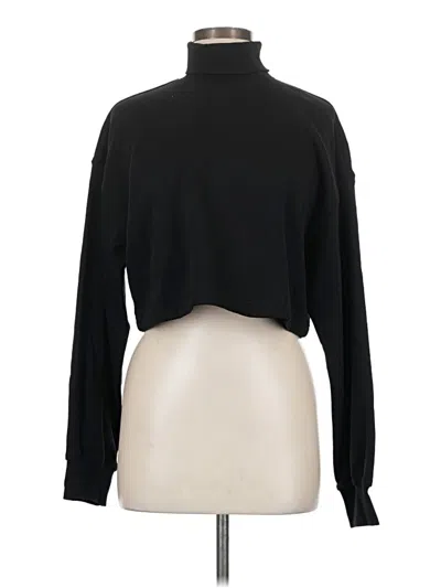 Pre-owned Divided By H&m Turtleneck Sweater In Black