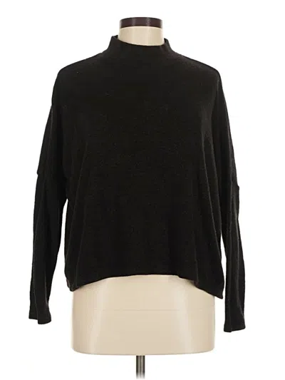 Pre-owned Divided By H&m Turtleneck Sweater In Black