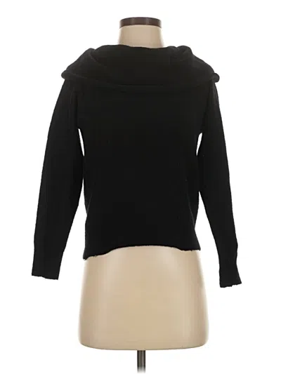 Pre-owned Divided By H&m Turtleneck Sweater In Black