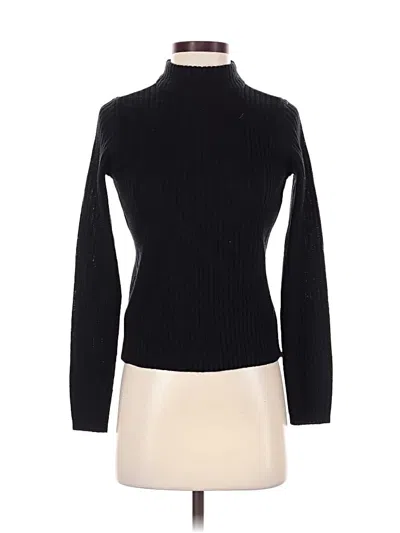 Pre-owned Divided By H&m Turtleneck Sweater In Black