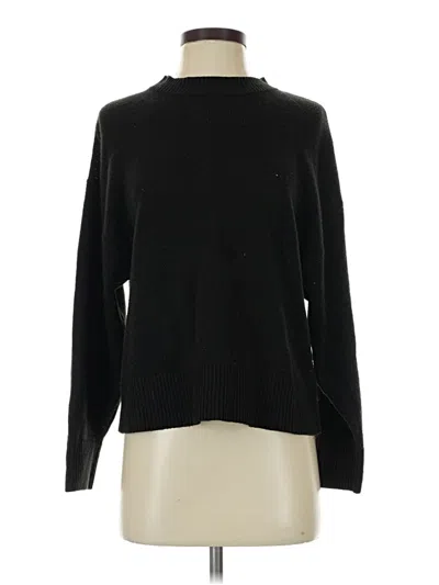Pre-owned Divided By H&m Turtleneck Sweater In Black