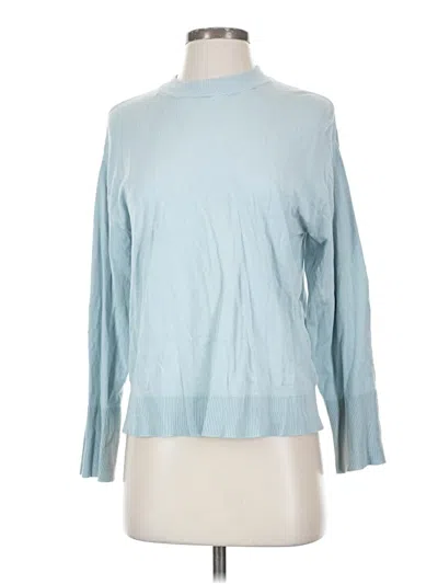 Pre-owned Divided By H&m Turtleneck Sweater In Blue