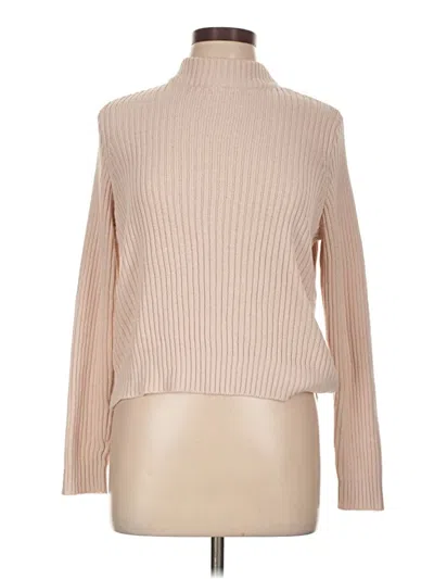 Pre-owned Divided By H&m Turtleneck Sweater In Brown