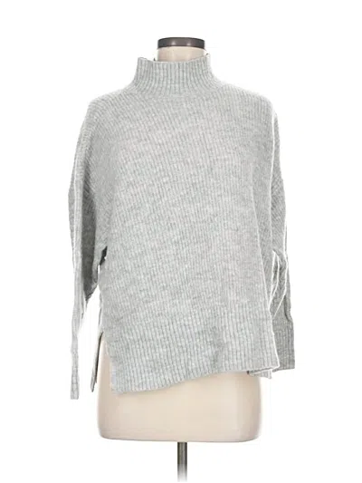 Pre-owned Divided By H&m Turtleneck Sweater In Gray