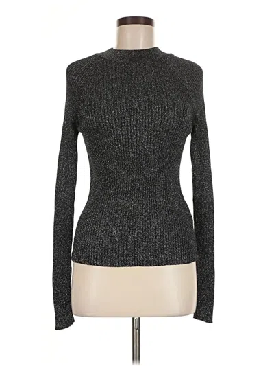 Pre-owned Divided By H&m Turtleneck Sweater In Gray
