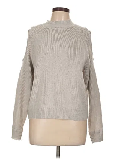 Pre-owned Divided By H&m Turtleneck Sweater In Gray