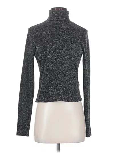 Pre-owned Divided By H&m Turtleneck Sweater In Gray