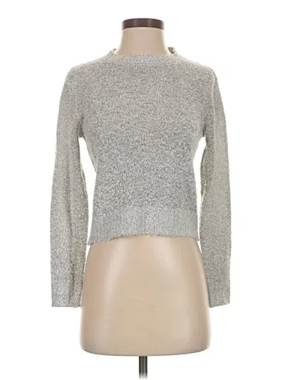 Pre-owned Divided By H&m Turtleneck Sweater In Silver