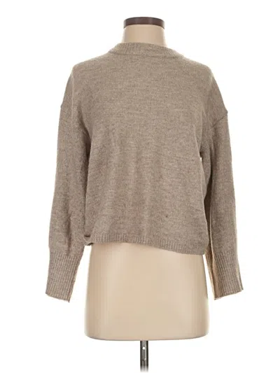 Pre-owned Divided By H&m Turtleneck Sweater In Tan