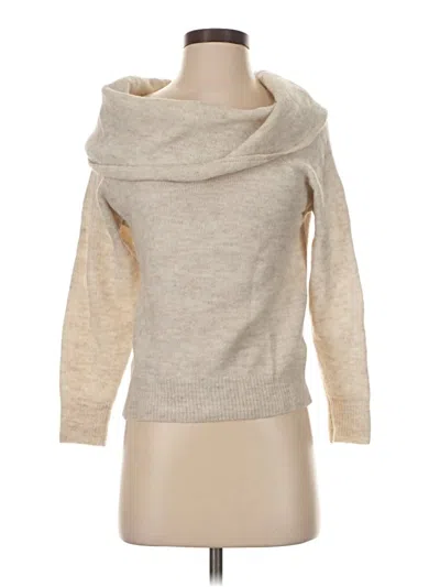 Pre-owned Divided By H&m Turtleneck Sweater In Tan