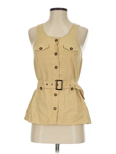 Pre-owned Divided By H&m Vest In Brown