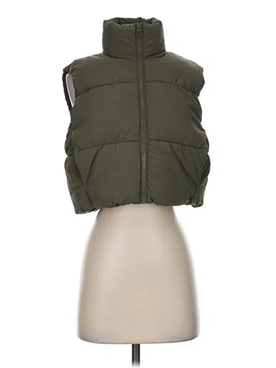 Pre-owned Divided By H&m Vest In Green