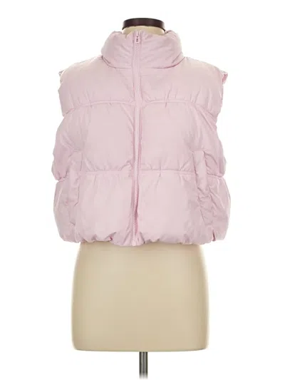 Pre-owned Divided By H&m Vest In Pink
