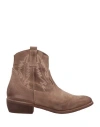 Divine Follie Woman Ankle Boots Dove Grey Size 11 Soft Leather