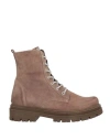 Divine Follie Woman Ankle Boots Dove Grey Size 11 Soft Leather In Grey