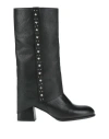 Divine Follie Woman Boot Black Size 8 Leather