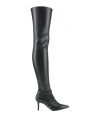 Divine Follie Woman Boot Black Size 8 Textile Fibers