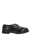 Divine Follie Woman Lace-up Shoes Dark Green Size 8 Textile Fibers