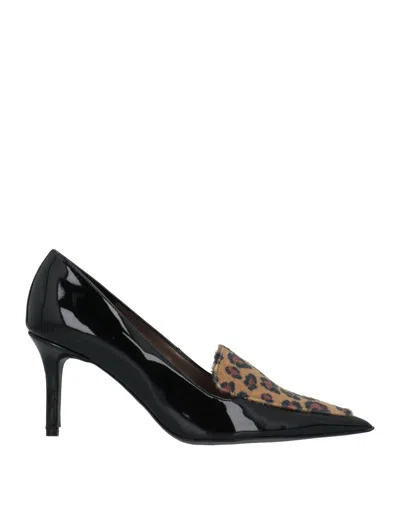 Divine Follie Loafers In Black