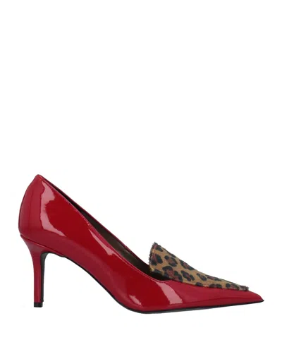 Divine Follie Loafers In Red