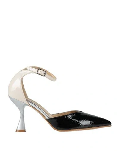 Divine Follie Woman Pumps Black Size 8 Synthetisches Material