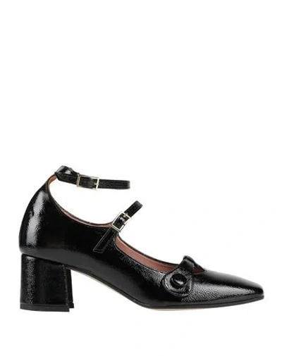 Divine Follie Woman Pumps Black Size 8 Textile Fibers