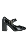 Divine Follie Woman Pumps Black Size 8 Textile Fibers