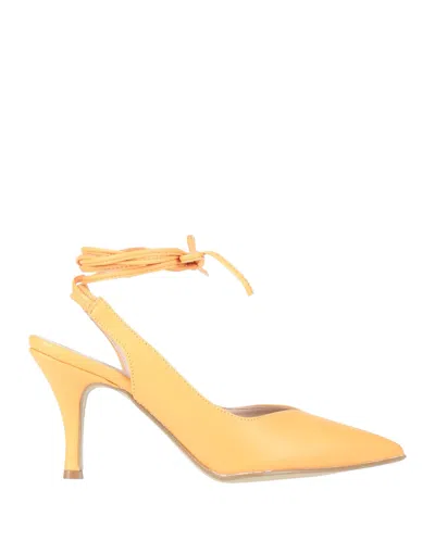 Divine Follie Pumps In Orange
