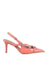 Divine Follie Woman Pumps Pink Size 8 Synthetisches Material In Pink