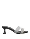 Divine Follie Sandals In Black