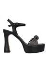 Divine Follie Sandals In Grey