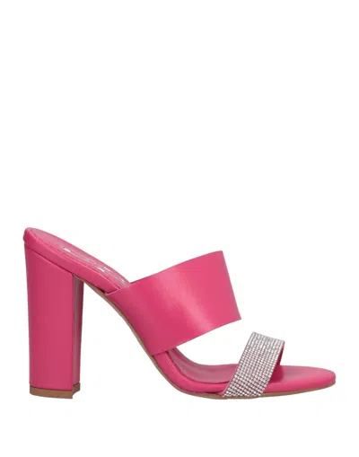Divine Follie Sandals In Pink