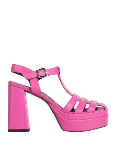 Divine Follie Sandals In Pink