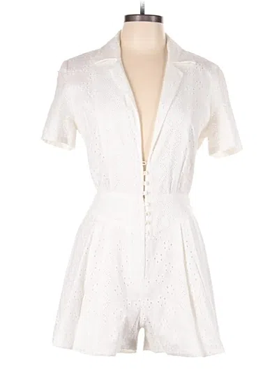 Divine Héritage Romper In White