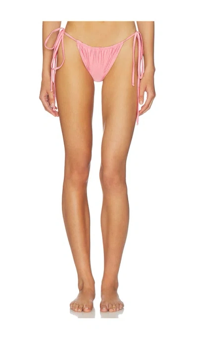 Divino Seas Inika Bikini Bottom In Pink