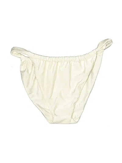 Pre-owned Divino Seas Swimsuit Bottoms In White