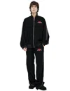 (d)ivision Black Hoodie With Logo