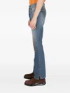 (d)ivision Knee-patch Jeans In Blue