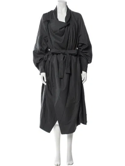 Pre-owned Divka Wool Utility Jacket In Gray